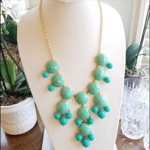 J.Crew turquoise statement necklace